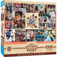 Saturday Evening Post - Rockwell Collage 1000 Piece Puzzle | Masterpieces Puzzles - BIG FRENCHIES