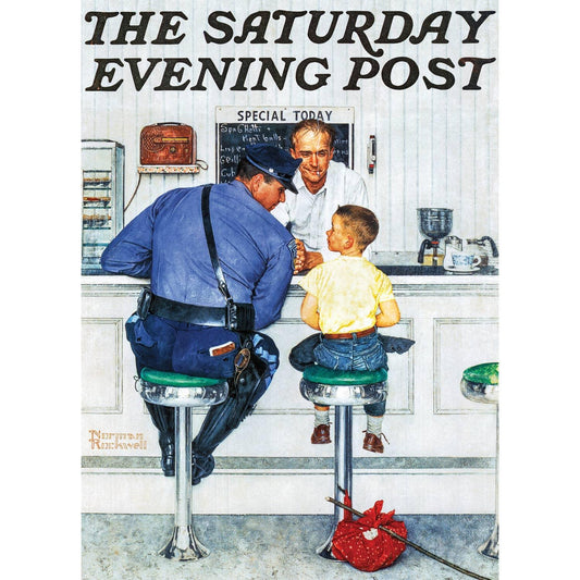 Saturday Evening Post - The Runaway 1000 Piece Puzzle by Masterpieces - BIG FRENCHIES