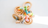 Saturn Ring Wooden Baby Teether - BIG FRENCHIES