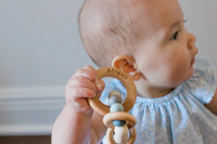 Saturn Ring Wooden Baby Teether - BIG FRENCHIES