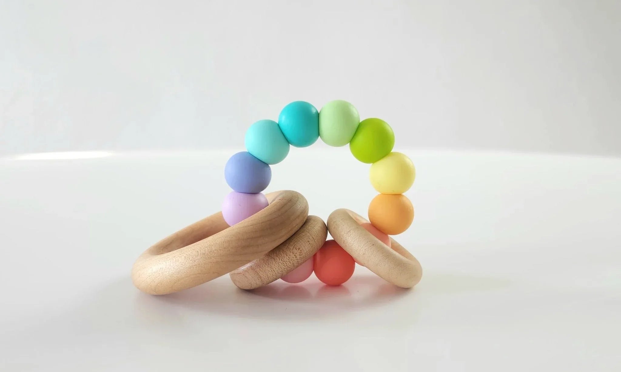 Saturn Ring Wooden Baby Teether - BIG FRENCHIES