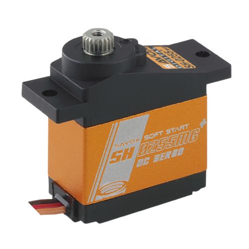 Savox Micro Digital Metal Gear Servo Soft Start .13/54 @6V