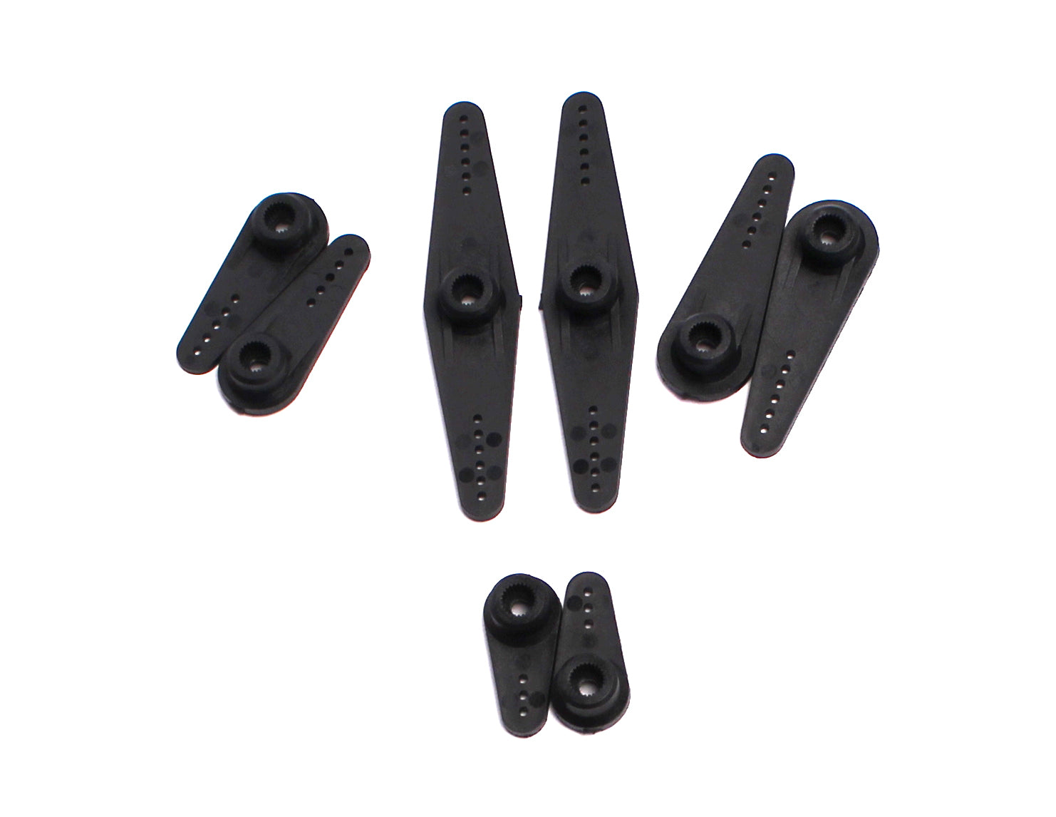Savox Plastic Standard Horn Set Heavy Duty 25 Tooth (8pcs)