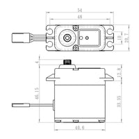Savox Waterproof High Torque HV Coreless Digital Servo