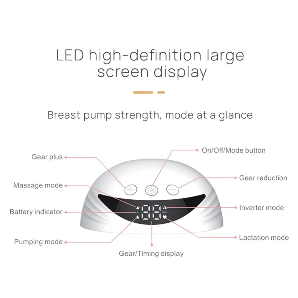 Portable Electric Breast Pump - BIG FRENCHIES