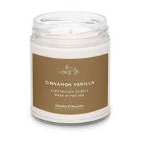 Sebastian & Clementine Scented Soy Candle - Cinnamon Vanilla