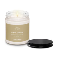 Sebastian & Clementine Scented Soy Candle - Clean Cotton