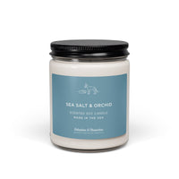 Sebastian & Clementine Scented Soy Candle - Sea Salt & Orchid