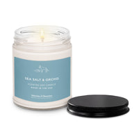 Sebastian & Clementine Scented Soy Candle - Sea Salt & Orchid