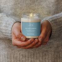 Sebastian & Clementine Scented Soy Candle - Sea Salt & Orchid