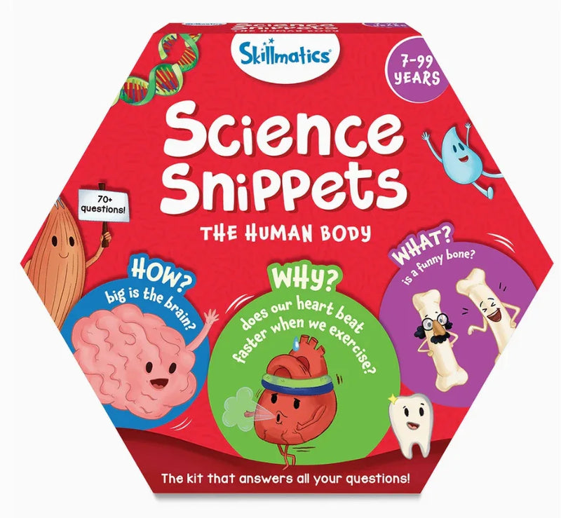 Skillmatics Flash Cards - Science Snippets the Human Body - BIG FRENCHIES