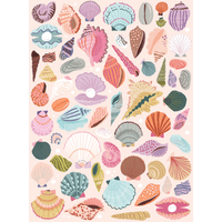 Seashells by the Seashore 1000 Piece Puzzle by Puzzlefolk