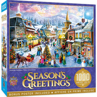 Season's Greetings - Victorian Holidays 1000 Piece Puzzle by MasterPieces - BIG FRENCHIES