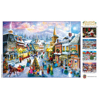 Season's Greetings - Victorian Holidays 1000 Piece Puzzle by MasterPieces - BIG FRENCHIES