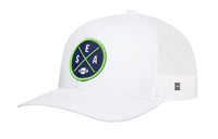 Seattle Trucker Hat  |  Black SEA X Football Snapback