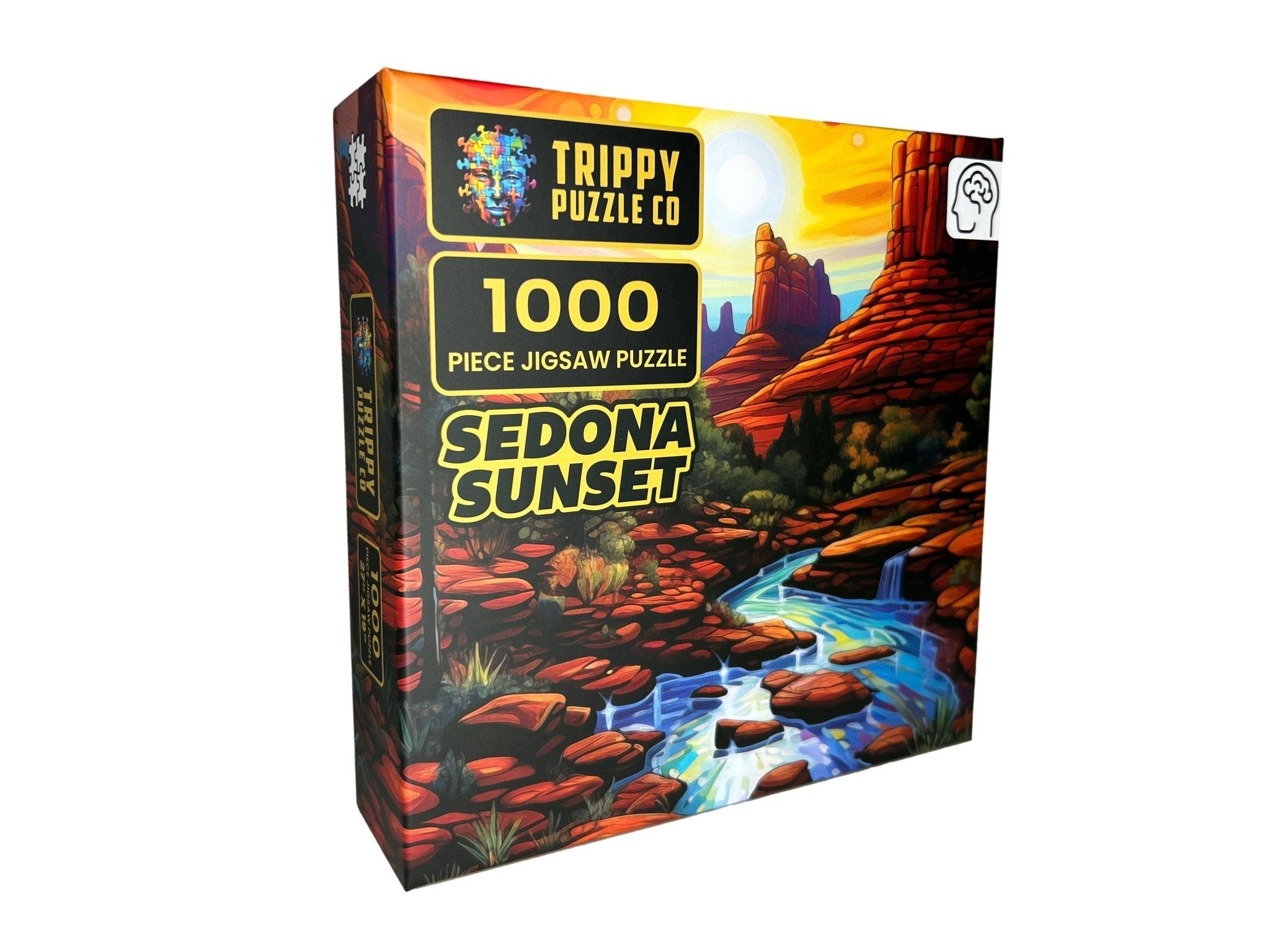 Sedona Sunset 1000 Piece Jigsaw Puzzle | Trippy Puzzle Co