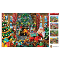 Seek & Find - Christmas Surprise 1000 Piece Puzzle by Masterpieces - BIG FRENCHIES