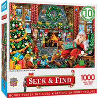 Seek & Find - Christmas Surprise 1000 Piece Puzzle by Masterpieces - BIG FRENCHIES