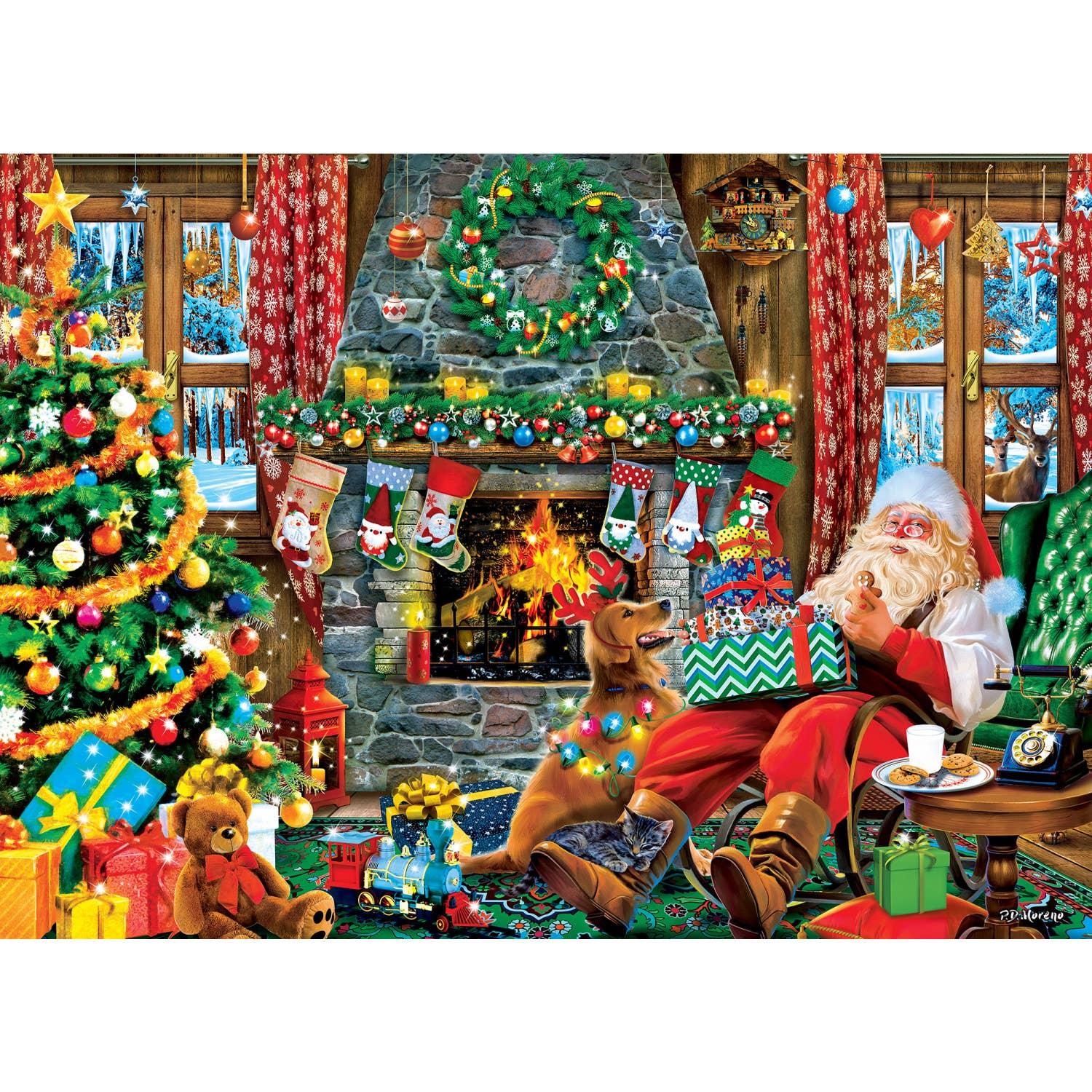 Seek & Find - Christmas Surprise 1000 Piece Puzzle by Masterpieces - BIG FRENCHIES
