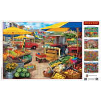 Seek & Find - Market Square 1000 Piece Jigsaw Puzzle - BIG FRENCHIES