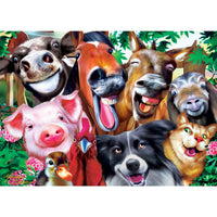 Selfies – Barnyard Grins 500 Piece Puzzle by Masterpieces Puzzles - BIG FRENCHIES