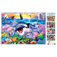 Selfies - Ocean Oddballs 500 Piece Jigsaw Puzzle | Masterpieces Puzzles - BIG FRENCHIES