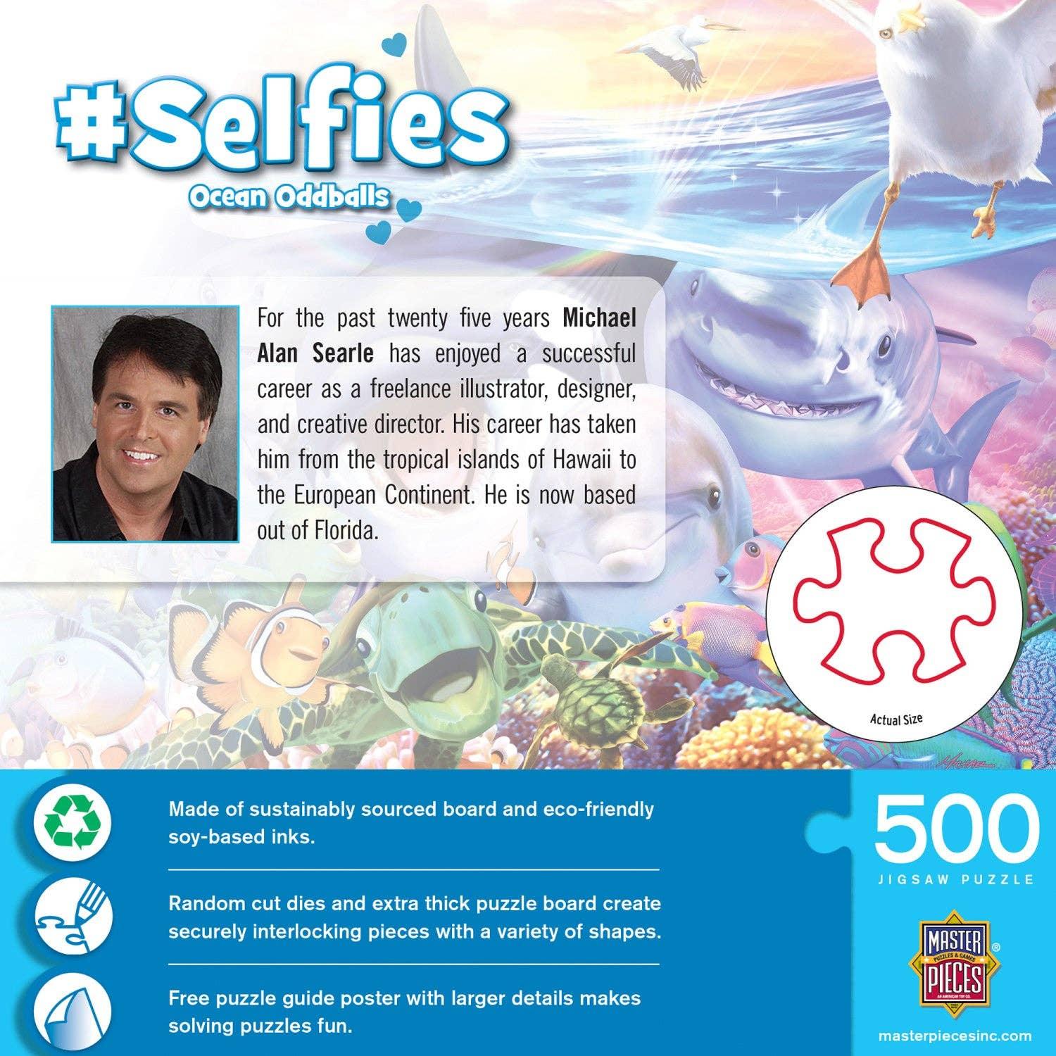 Selfies - Ocean Oddballs 500 Piece Jigsaw Puzzle | Masterpieces Puzzles - BIG FRENCHIES