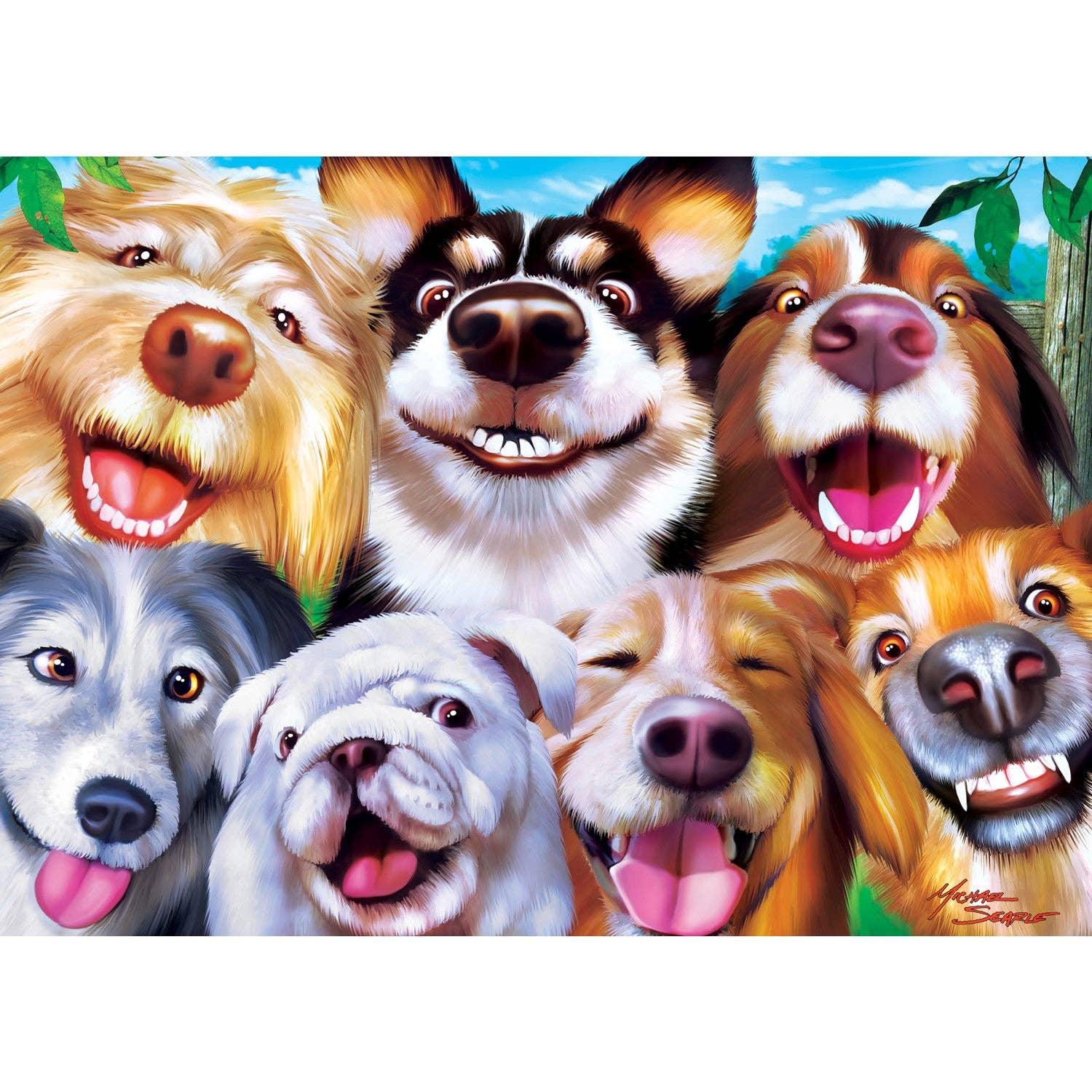 Selfies Say Treats! 500 Piece Puzzle by Masterpieces Puzzles - BIG FRENCHIES