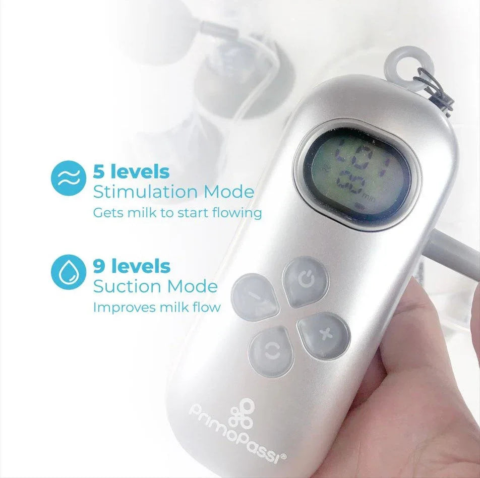 Primo Passi - Portable Double Electric Breast Pump, Special Edition - BIG FRENCHIES