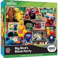 Sesame Street - Big Bird's Block Party 1000 Piece Puzzle by Masterpieces Puzzles - BIG FRENCHIES