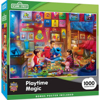 Sesame Street - Playtime 1000 Piece Jigsaw Puzzle | Masterpieces - BIG FRENCHIES