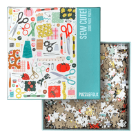 Sew Cute! 1000 Piece Jigsaw Puzzle | Puzzlefolk