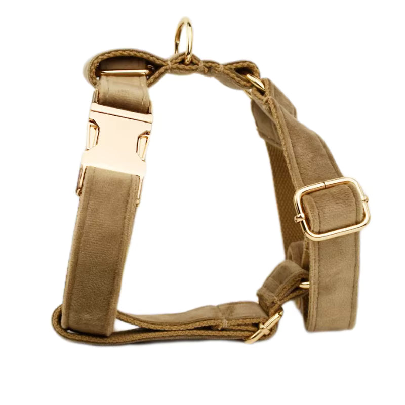 Personalized Shallow Khaki Velvet Classic Set