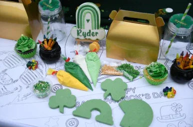 St. Patrick's Day Coloring Tablecloth - BIG FRENCHIES