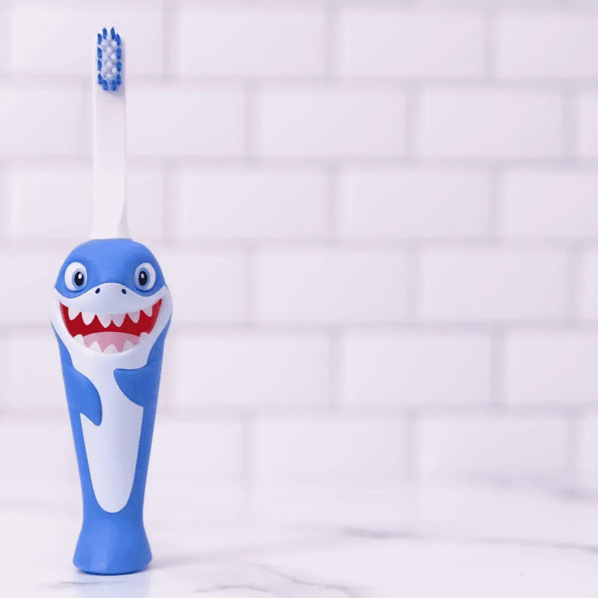 Chompers the Shark Toothbrush for Kids With Bonus Brush Head - BIG FRENCHIES