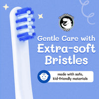 Chompers the Shark Toothbrush for Kids With Bonus Brush Head - BIG FRENCHIES