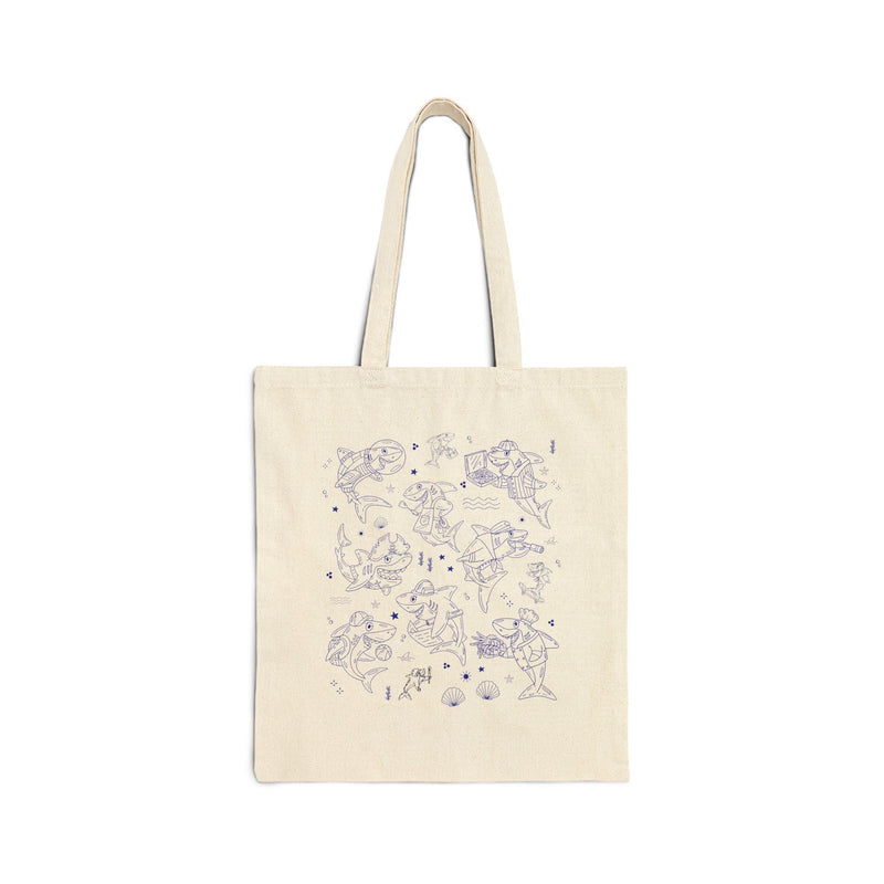 Shark Tote Bag for Beach Trip - BIG FRENCHIES
