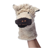 Organic Wool Knit Hand Puppet | Sawyer the Sheep - BIG FRENCHIES