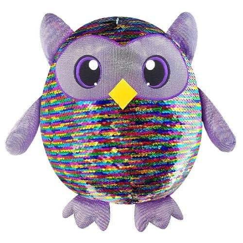 Shimmeez - 14" plush - Single plush - Leo the Owl - BIG FRENCHIES