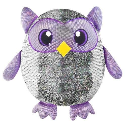 Shimmeez - 14" plush - Single plush - Leo the Owl - BIG FRENCHIES