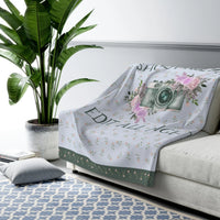 Shoot All Day, Edit All Night | Cozy Photographer Blanket for Her - BIG FRENCHIES