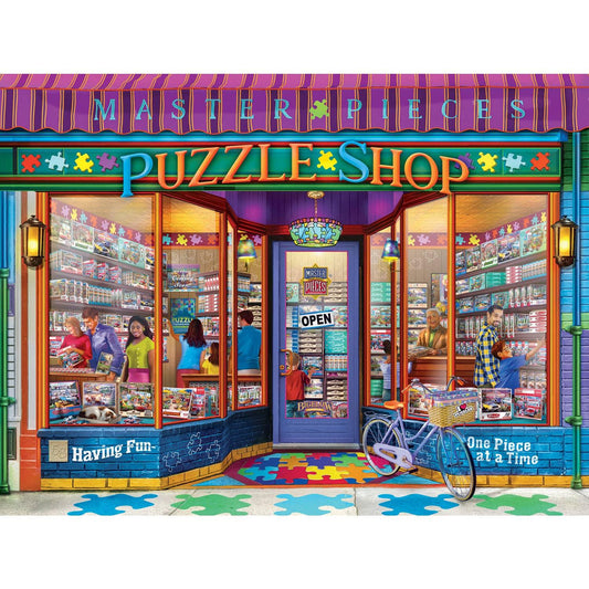 Shopkeepers - Puzzle Emporium 750 Piece Puzzle by Masterpieces Puzzles - BIG FRENCHIES