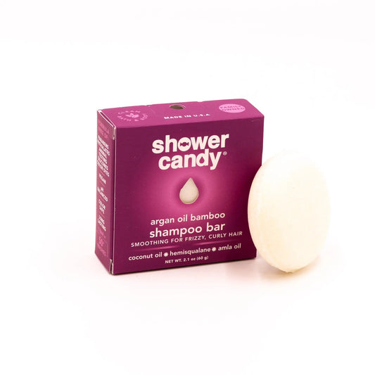Argan Oil Bamboo Shampoo Bar – Smoothing Solid Shampoo for Frizzy and Curly Hair - BIG FRENCHIES