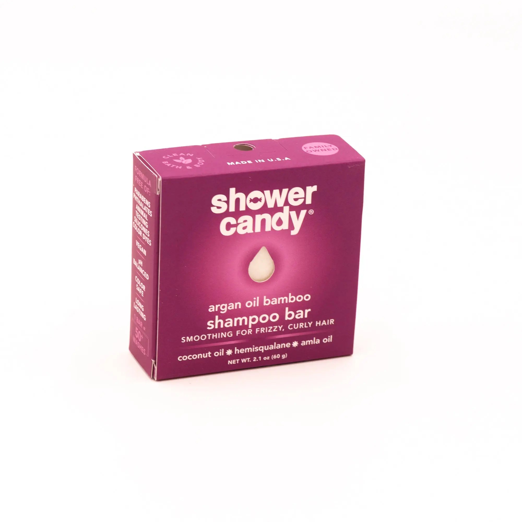 Argan Oil Bamboo Shampoo Bar – Smoothing Solid Shampoo for Frizzy and Curly Hair - BIG FRENCHIES