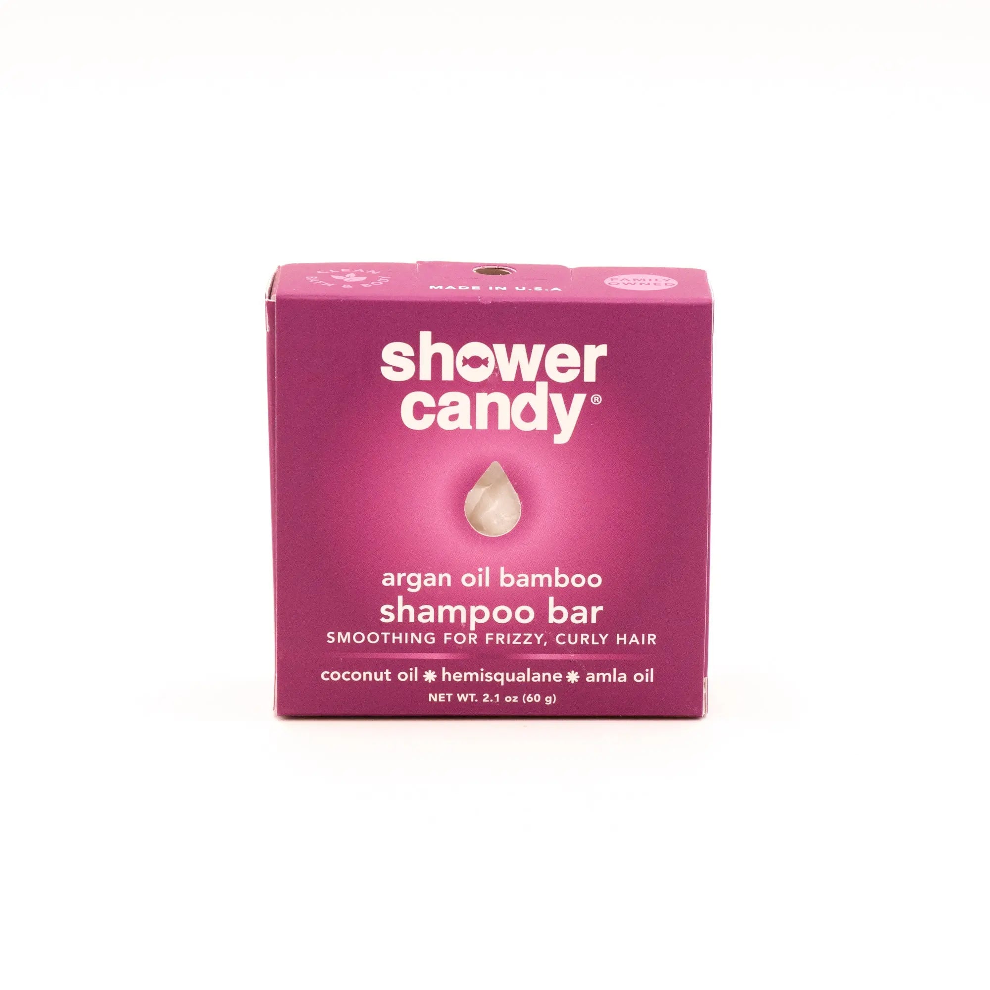 Argan Oil Bamboo Shampoo Bar – Smoothing Solid Shampoo for Frizzy and Curly Hair - BIG FRENCHIES