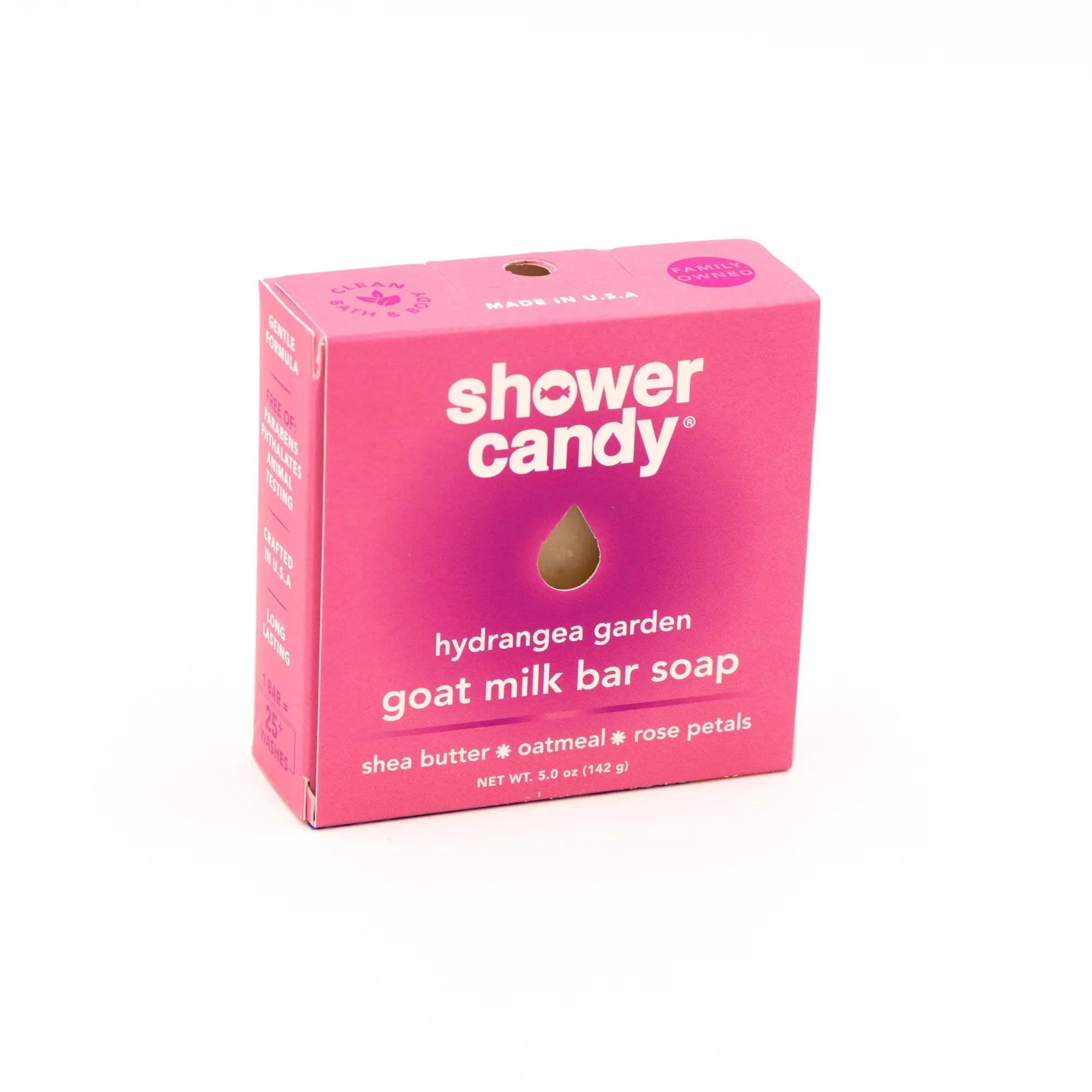 Hydrangea Garden Goat Milk Bar Soap – Gentle Floral Cleanse - BIG FRENCHIES