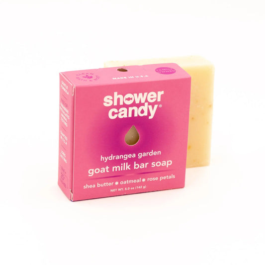 Hydrangea Garden Goat Milk Bar Soap – Gentle Floral Cleanse - BIG FRENCHIES