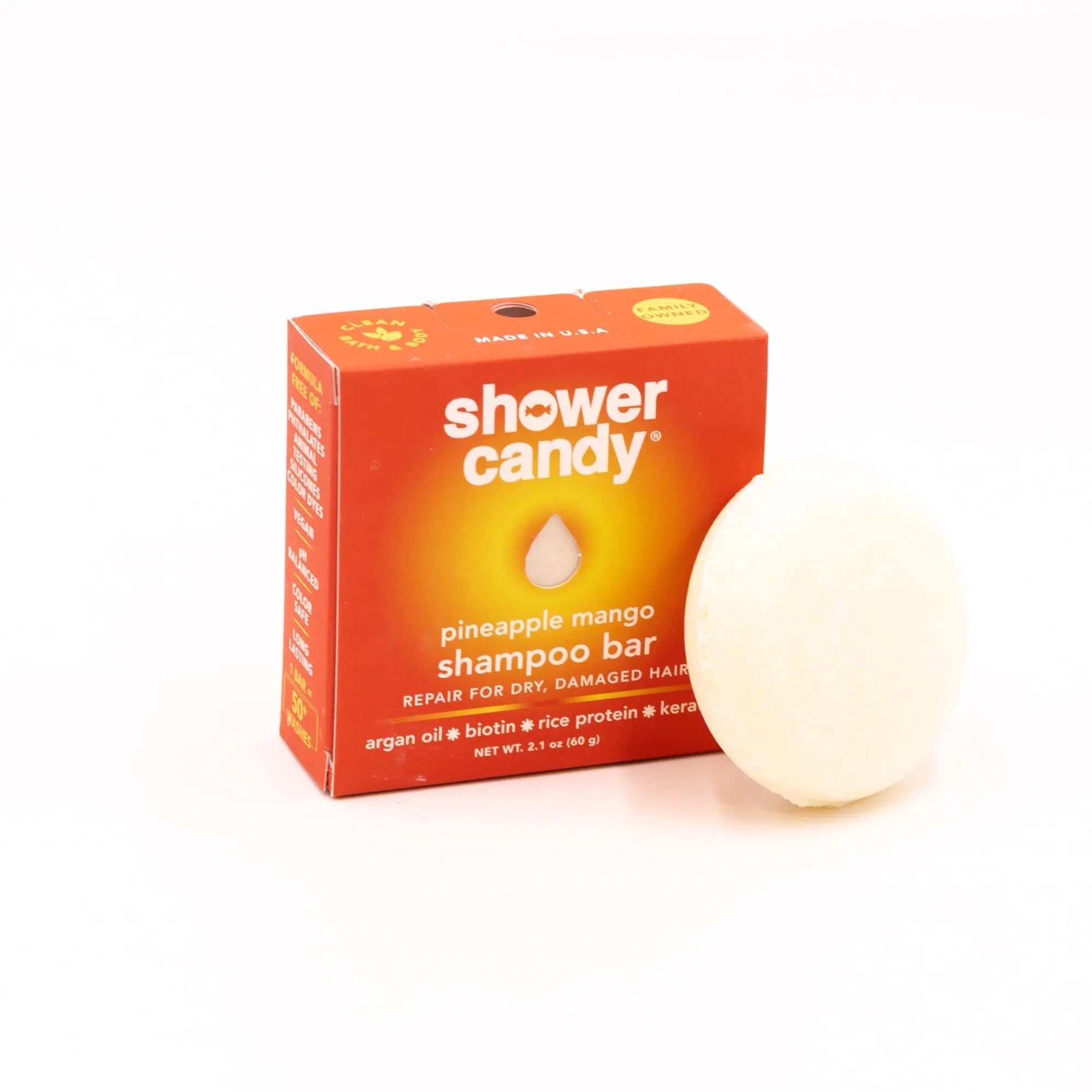 Pineapple Mango Shampoo Bar – Repair for Dry, Damaged Hair - BIG FRENCHIES
