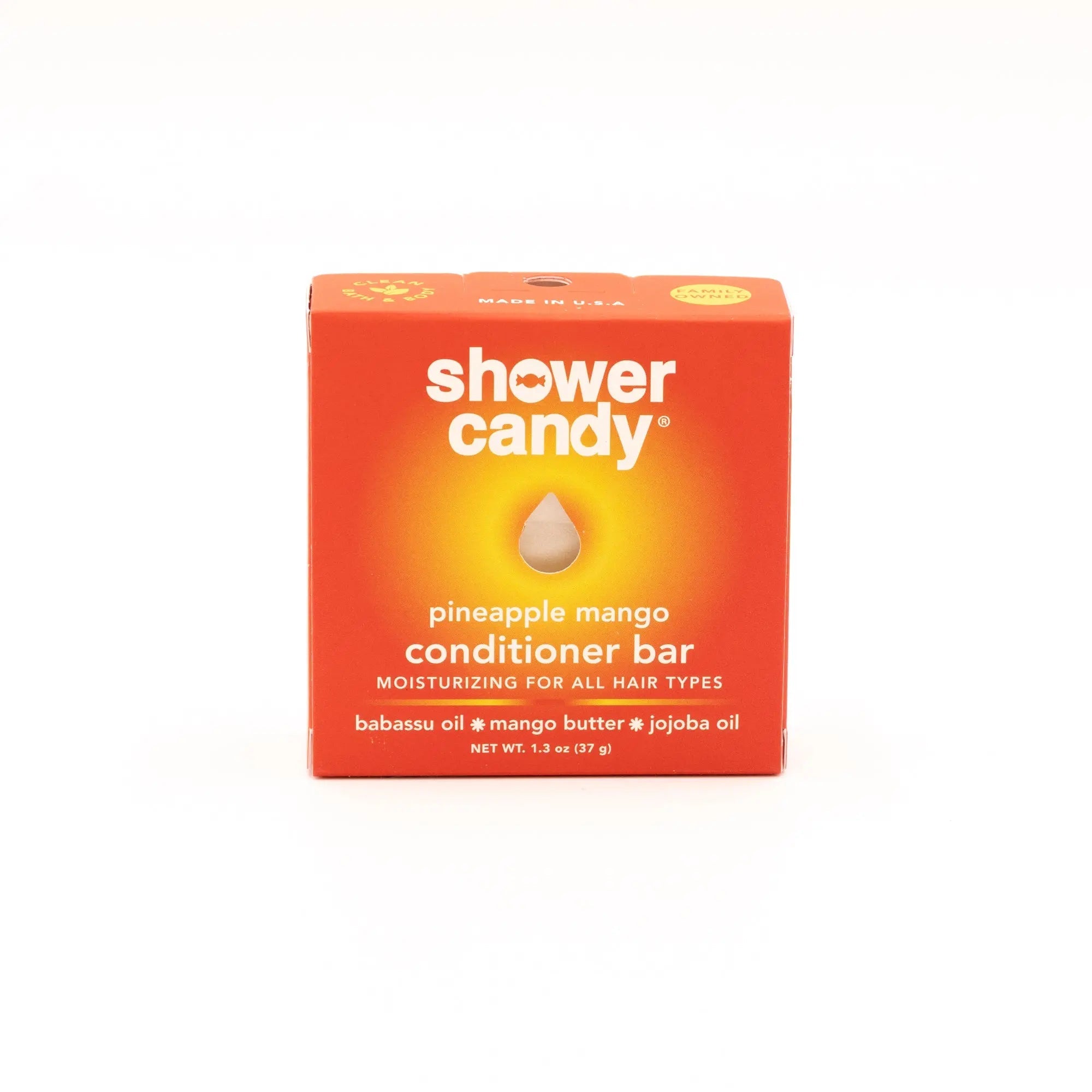Shower Candy Pineapple Mango Conditioner Bar – Moisturizing Solid Conditioner for All Hair Types - BIG FRENCHIES