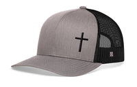 Side Cross Trucker Hat  |  Christian Snapback